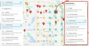 Local seo heatmap