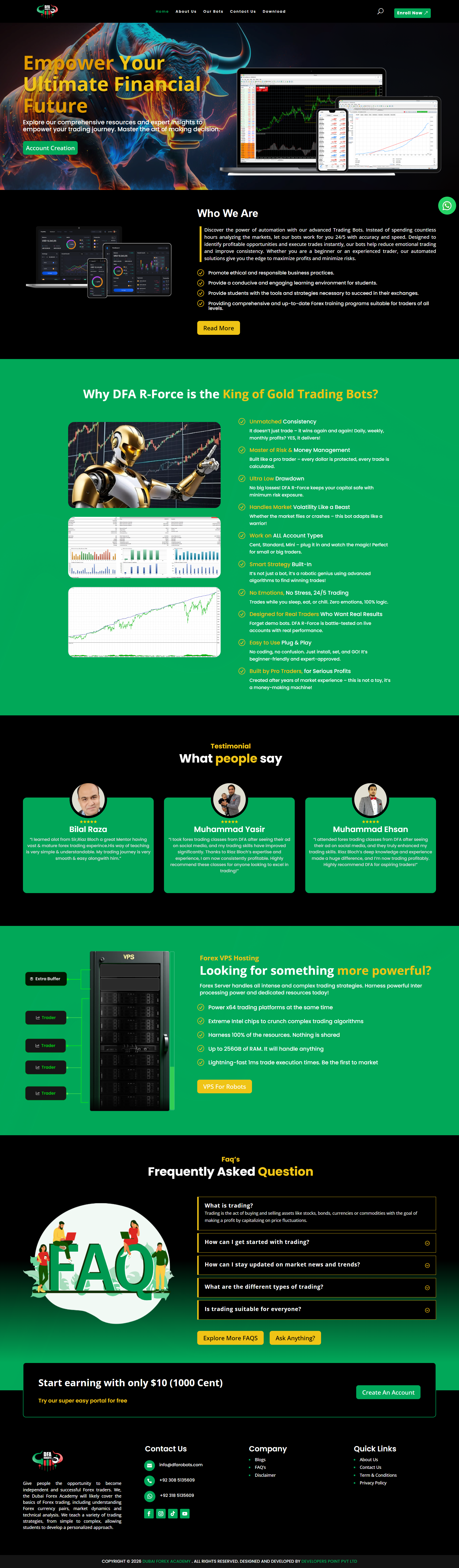DFA Robots – Automated Forex Trading Platform
